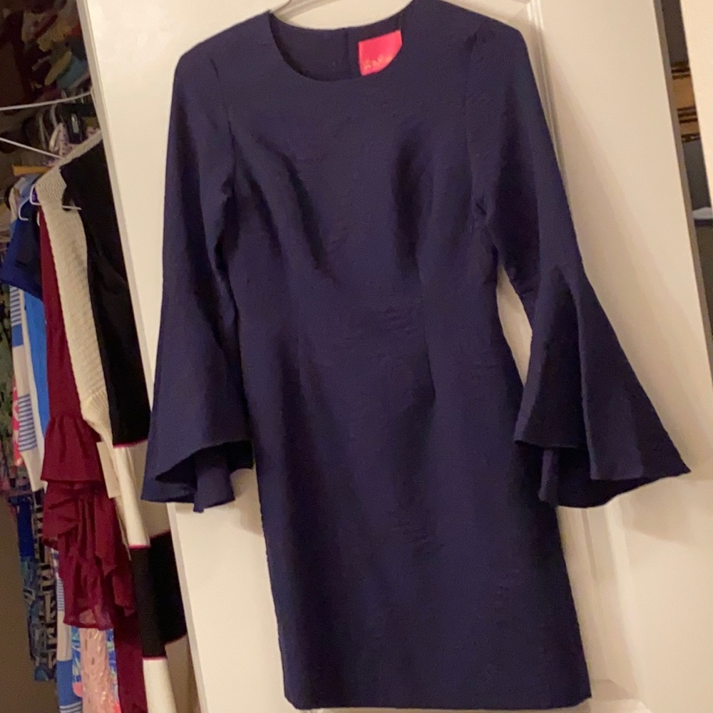 Lilly Pulitzer Kayla Stretch Dress in Navy